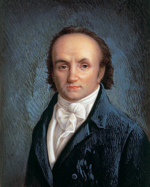 Abraham-Louis Breguet, painted portrait, around 1800